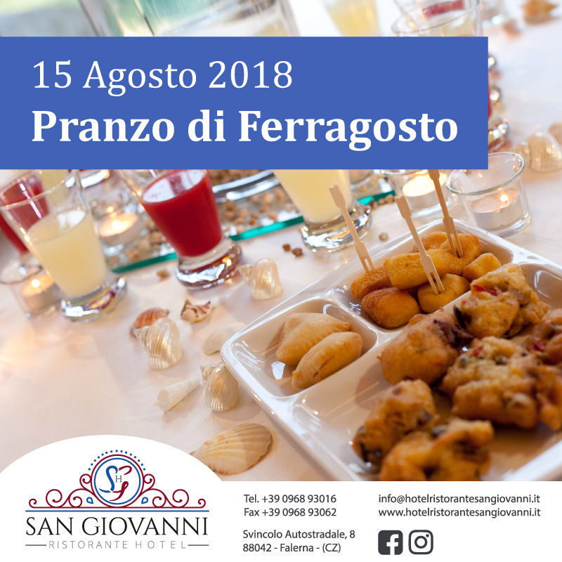 Pranzo di Ferragosto 2018 Pranzo di Ferragosto 2018